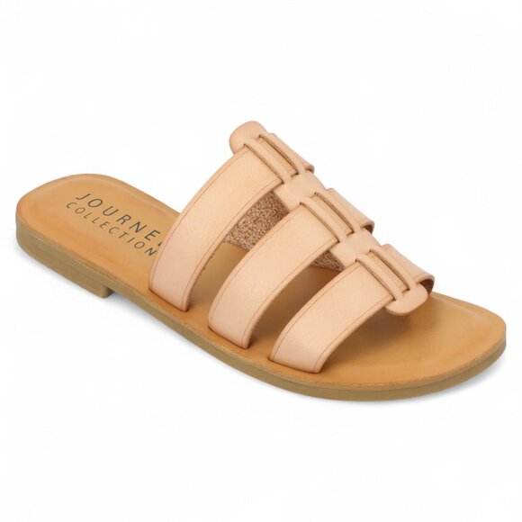 Journee Collection Womens Serrie Sandals - Picture 1 of 5